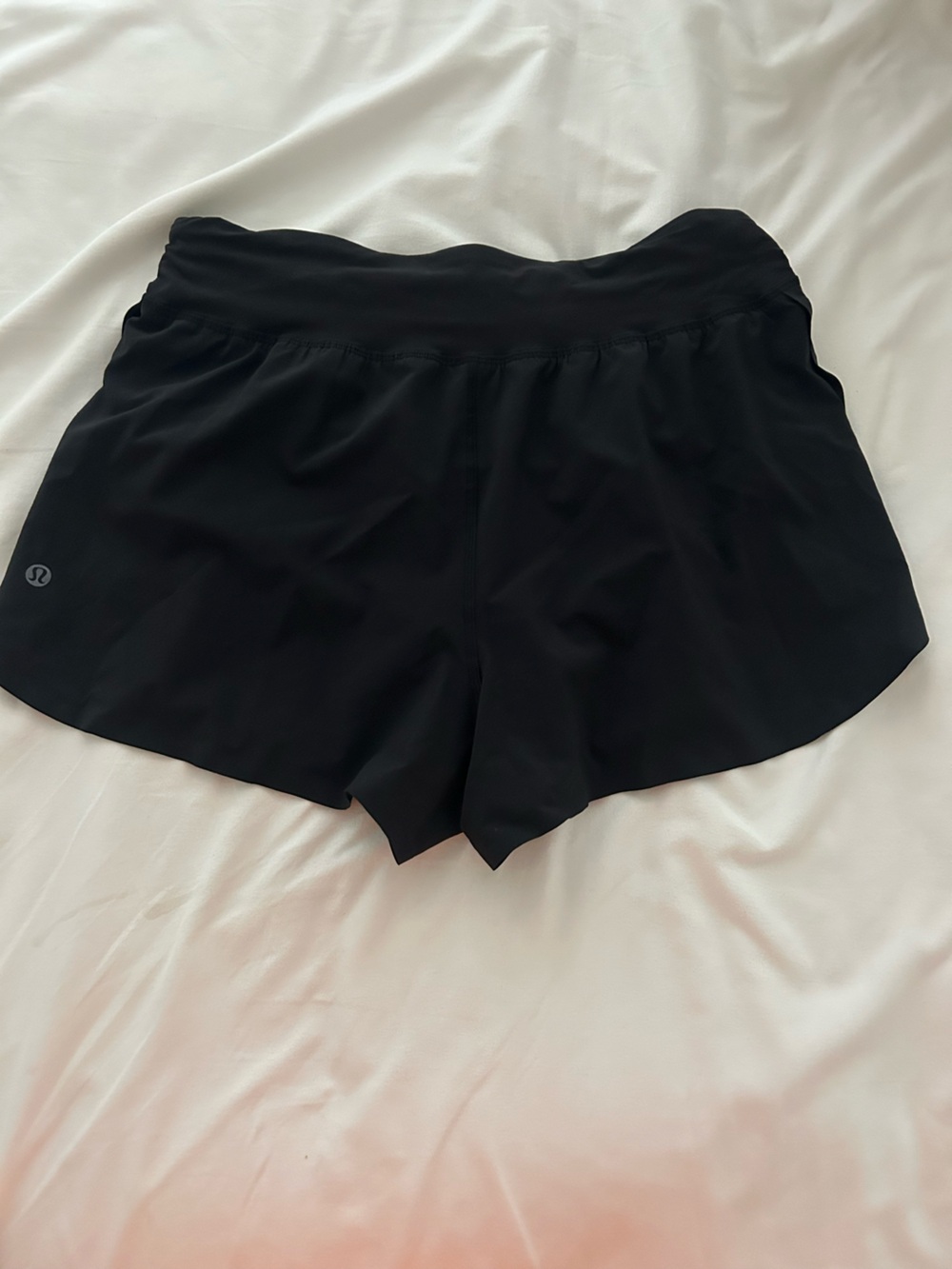 lululemon athletica Black Athletic Skort with Built-In Shorts